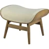 Kirkland's Home Benches & Ottomans-Mid-Century Modern Saddle Seat Ottoman