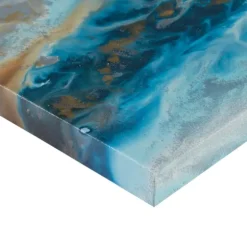 Kirkland's Home Canvas Art-Midnight Tide Canvas Art Prints, Set Of 5