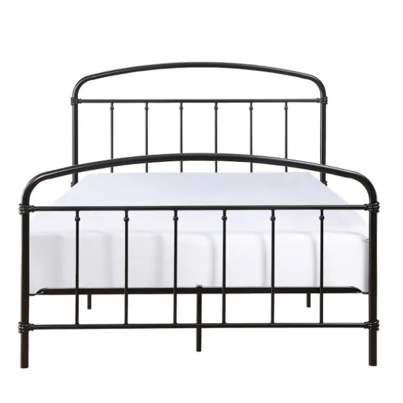 Kirkland's Home Beds & Headboards-Midnight Vintage Arch Full Bed Frame