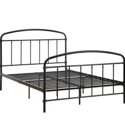 Kirkland's Home Beds & Headboards-Midnight Vintage Arch Full Bed Frame