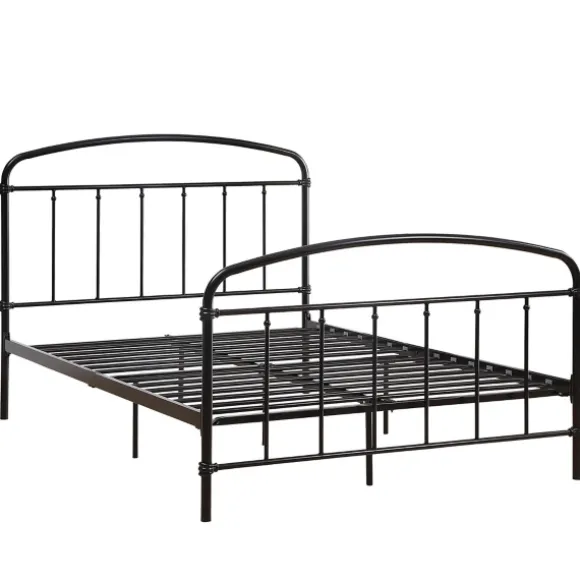 Kirkland's Home Beds & Headboards-Midnight Vintage Arch Full Bed Frame