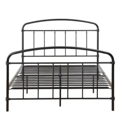 Kirkland's Home Beds & Headboards-Midnight Vintage Arch Full Bed Frame