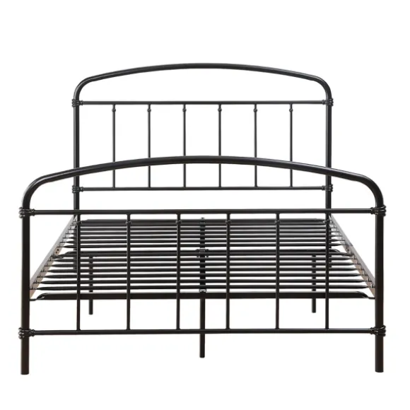 Kirkland's Home Beds & Headboards-Midnight Vintage Arch Full Bed Frame