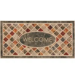 Kirkland's Home Doormats-Mineral Stone Ornamental Entry Doormat