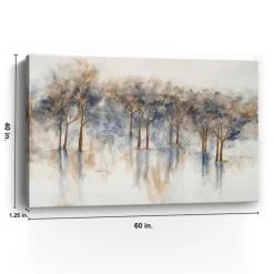 Kirkland's Home Canvas Art-Misty Woods I Giclee Canvas Art Print