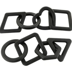 Kirkland's Home Statues & Figurines-Mixed Shapes Chain Sculptures, Set Of 2