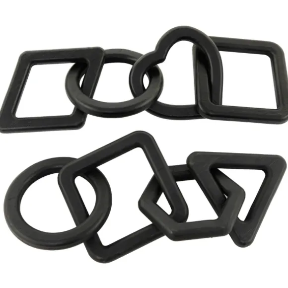 Kirkland's Home Statues & Figurines-Mixed Shapes Chain Sculptures, Set Of 2