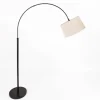 Kirkland's Home Floor Lamps-Modern Black Arch Floor Lamp