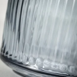 Kirkland's Home Vases-Modern Ribbed Glass Vase