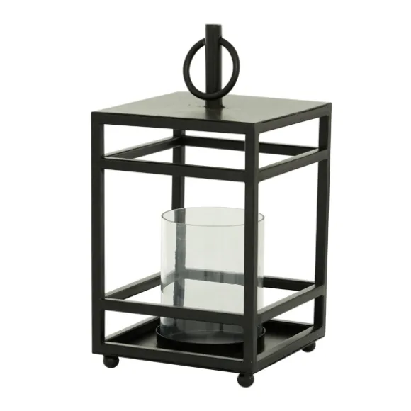 Kirkland's Home Lanterns-Modern Vintage Iron Framed Lantern, 15 In.