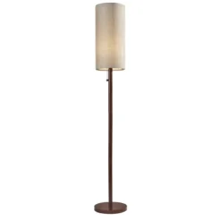 Kirkland's Home Floor Lamps-Modern Wood Emma Floor Lamp