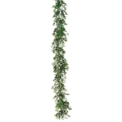 Kirkland's Home Arrangements & Greenery-Monochromatic Boxwood Garland, 72 In.