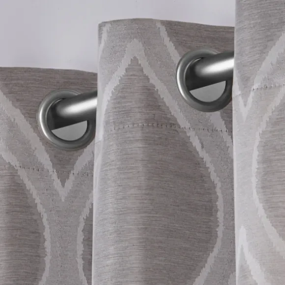 Kirkland's Home Curtains & Drapes-Monte Curtain Panel Set, 108 In.