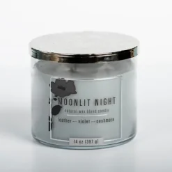 Kirkland's Home Candles-Moonlit Night Triple Wick Jar Candle