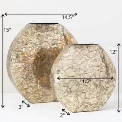 Kirkland's Home Vases-Mosaic 2-Pc. Vase Set