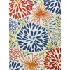 Kirkland's Home Outdoor Rugs-Multicolor Burst Indoor/Outdoor Area Rug, 5X8