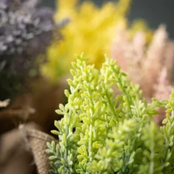 Kirkland's Home Arrangements & Greenery-Multicolor Lavender Burlap Arrangements, Set Of 4