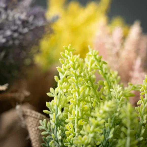 Kirkland's Home Arrangements & Greenery-Multicolor Lavender Burlap Arrangements, Set Of 4