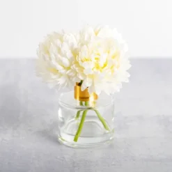 Kirkland's Home Arrangements & Greenery-Mum Arrangement In Glass Vase