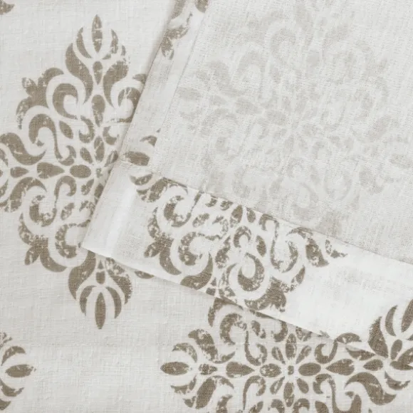 Kirkland's Home Curtains & Drapes-Nagano Linen Curtain Panel Set, 96 In.