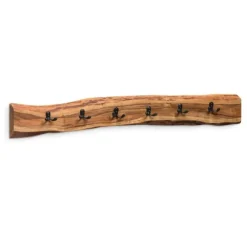 Kirkland's Home Hooks-Natural Acacia Wood Live Edge Wall Hooks