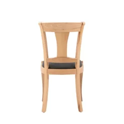 Kirkland's Home Dining Chairs-Natural And Gray Linen Dining Chairs, Set Of 2