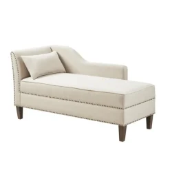 Kirkland's Home Sofas & Loveseats-Natural Brett Accent Chaise Lounge