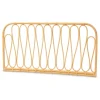 Kirkland's Home Beds & Headboards-Natural Curved Rat Wall Mounted Queen Headboard