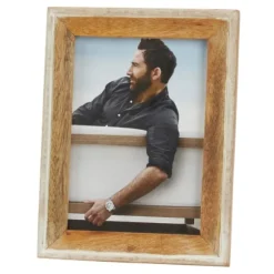 Kirkland's Home Picture Frames-Natural Distressed Picture Frame, 5X7