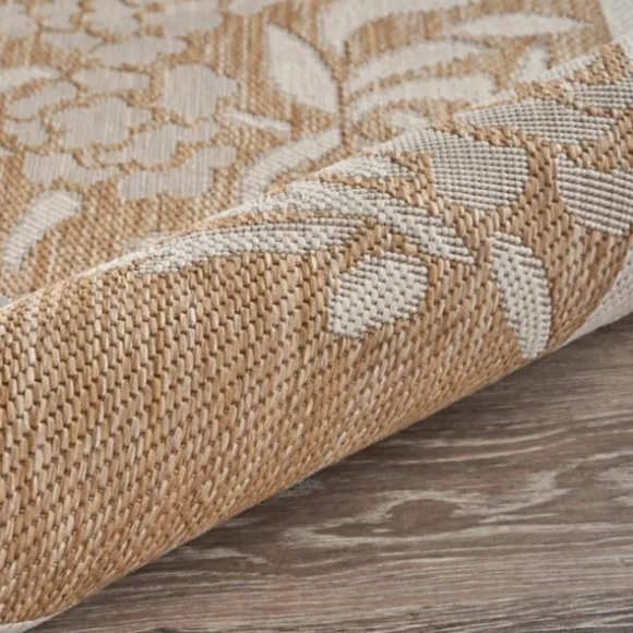 Kirkland's Home Outdoor Rugs-Natural Flamingo Indoor/Outdoor Area Rug, 5X7