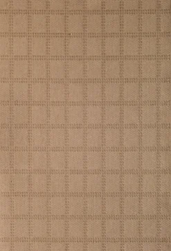 Kirkland's Home Outdoor Rugs-Natural Grid Outdoor Area Rug, 5X7