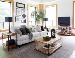 Kirkland's Home Accent & End Tables-Natural Live Edge Acacia Wood Accent Table