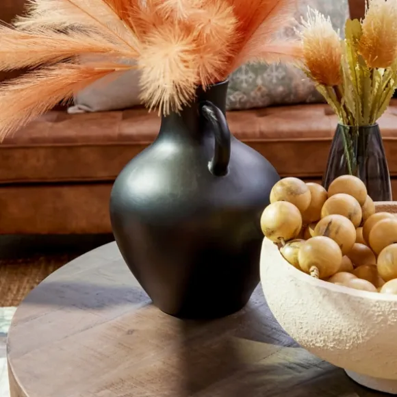 Kirkland's Home Decorative Accents-Natural Mango Wood Beaded Rope Garland, 52 In.