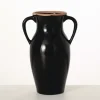 Kirkland's Home Vases-Natural Rimmed Onyx Urn Vase