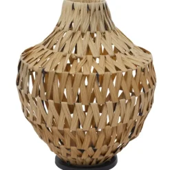Kirkland's Home Vases-Natural Seagrass Tapered Neck Coastal Vase