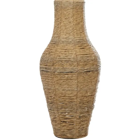Kirkland's Home Vases-Natural Seagrass Tapered Coastal Vase, 27 In.
