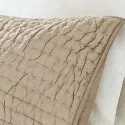 Kirkland's Home Bedspreads & Coverlets-Natural Serene Quilted 3-Pc. Queen Coverlet Set