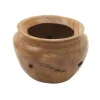 Kirkland's Home Decorative Bowls & Jars-Natural Teak Wood Banga Bowl