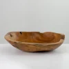 Kirkland's Home Decorative Bowls & Jars-Natural Teak Wood Organic Bowl