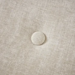 Kirkland's Home Benches & Ottomans-Natural Tufted Upholstery Tapered Leg Bench