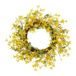 Kirkland's Home Wreaths-Natural Twig Forsythia Wreath