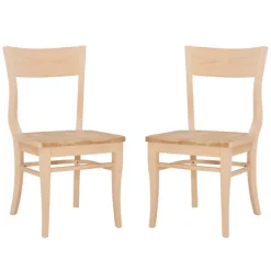Kirkland's Home Dining Chairs-Natural Wave Frame Dining Chairs, Set Of 2