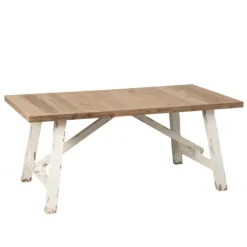 Kirkland's Home Dining Tables-Natural Weathered Wood Dining Table