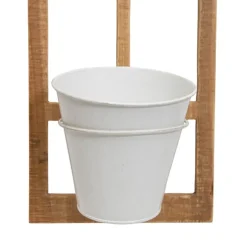 Kirkland's Home Wall Storage-Natural Wood Arch Frame Wall Planter