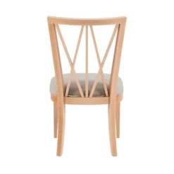 Kirkland's Home Dining Chairs-Natural Wood Architectural Dining Chairs, Set Of 2