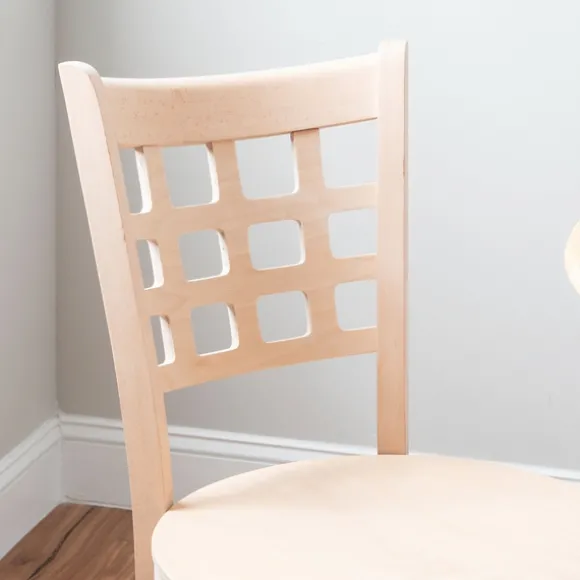 Kirkland's Home Dining Chairs-Natural Wood Curved Back Dining Chairs, Set Of 2