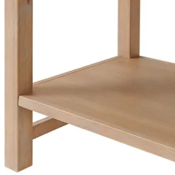 Kirkland's Home Nightstands-Natural Wood Grain Open Shelf Nights D