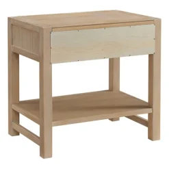 Kirkland's Home Nightstands-Natural Wood Grain Open Shelf Nights D