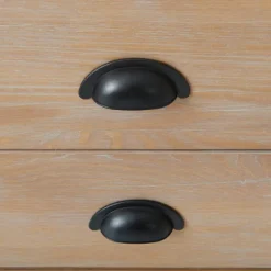 Kirkland's Home Nightstands-Natural Wood Grain Open Storage Nights D