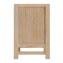Kirkland's Home Nightstands-Natural Wood Grain Open Storage Nights D